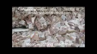 Factory price spare ribs cleaning machine meat washing equipment food processing machinery