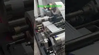 Teflon tape stretching and slitting machine #teflontape #machine #factory #productionline #ptfe