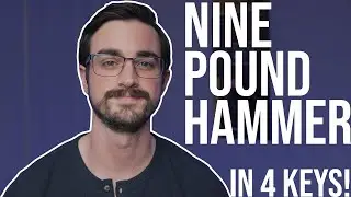 Nine Pound Hammer in G, C, D, and F // Bluegrass Banjo Lesson