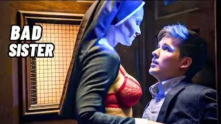 Ek Psycho Nun Ka Pyaar 😱 | Bad Sister Movie Explain in Hindi |  #movie