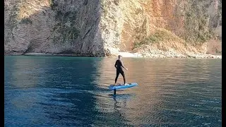 Cruise around the island Sveti Nikola Budva (Hawaii beach) efoil Montenegro