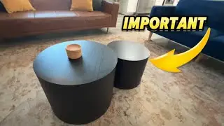 Modern coffee table set #founditonamazon #coffeetable #homedecor #commissionsearned #furniture
