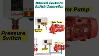 Danfoss Pressure Switch Connection #ytshorts #viralshorts #shorts #elegantpowertech #danfoss