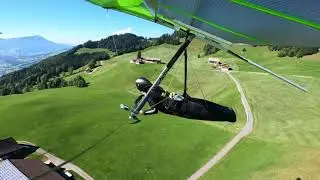 Hanggliding mit Icaro RX2 an der Mostelegg