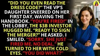 She Fired Me & Killed a $3B Merger  Corporate Revenge Exposed 💼