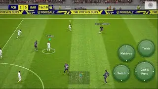 FC BAYERN VS BARCELONA PES22 gameplay