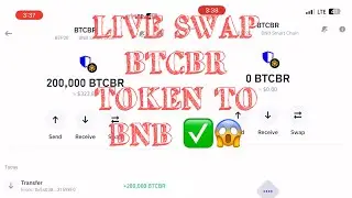 HOW TO SWAP BTCBR TOKEN TO BNB (#BTCBR #btcbrasil #btcbrswap #bnb #btcbrliveswap #howtoswapbtcbr)