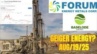 FORUM ENERGY METALS URANIUM STOCK DROPS 55 % - FUSION with BASELODE ENERGY to GEIGER GONE WRONG?