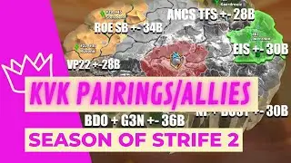 KVK PAIRINGS/ALLIES SEASON OF STRIFE 2 | CALL OF DRAGONS