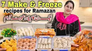 7 Must-Have Ramadan Prep Recipes | Make & Freeze Snacks for 2026