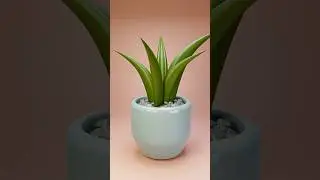 Quick Plant Tutorial with Blender #blender #3dmodeling #3dart #blendertutorial #processvideo #learn