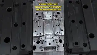 Mold design for producing high-quality phone cases！ #mold #cover #phonecasemold