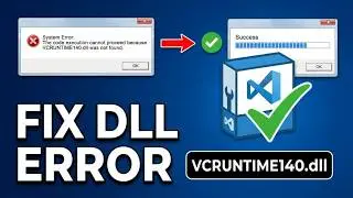 How to Fix VCRUNTIME140.dll Missing Error (2026) — Quick & Easy
