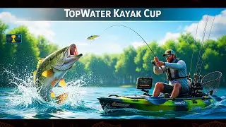 💙💛 Fishing Planet. Topwater Kayak Cup. Квалификация 3 (Дельта Сан Хоакин) 💛💙
