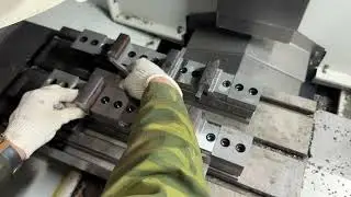 ✅В работе тиски многопозиционные МТ KOTTAMI 450*65