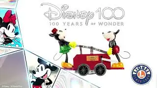Disney's Mickey Mouse & Minnie Mouse Handcar by Lionel