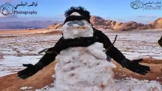 ثلوج جبل اللوز وعلقان 1435