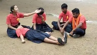 Lok Biradari ashram shala Hemalkasa Gris and boys program..