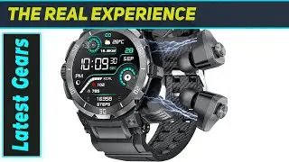 Amazing 2-in-1 Smart Watch with Built-in Earbuds