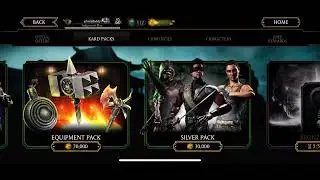 Equipment pack opening I got wrath hammer mk mobile