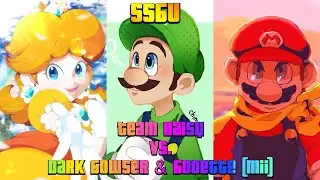 Super Smash Bros Ultimate: Team Daisy vs. Dark Bowser & Booette (Mii) (MCJr&rsquo;s 1,000 Subs Special)