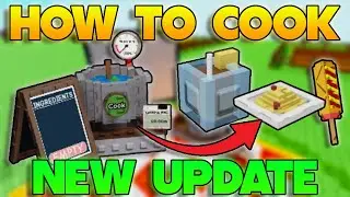 How To Cook Food In Grow A Garden! - How To Get Cooking Kit Grow A Garden!