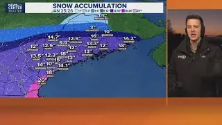 Winter storm brings well over a foot of snow to most of Maine