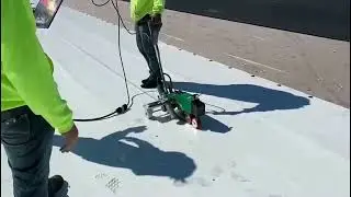 Roof Welding Machine LarOn 21 for Waterproofing Membranes PVC,TPO
