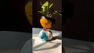 DIY Coconut Planter | Cute Planter Ideas | Fevicryl Hobby Ideas India