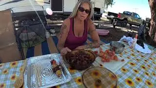 Mtb//hiking//camp cooking//lake San Antonio California//Harris creek camp site
