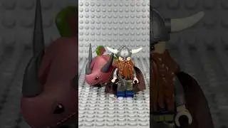 Making a Custom LEGO Stoick! #Shorts #LEGO #Minifigures #HTTYD #CustomMinifigure