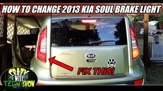 Как заменить стоп-сигнал Kia Soul 2013 года