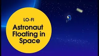 Astronaut Floating in Space