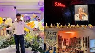 Lalit Kala Academy 🎨♥️Art exhibition 🗂️ vlog-77♥️