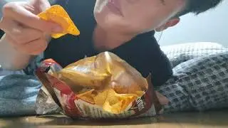 doritos nacho sncak eating asmr