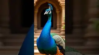 #birds#naturelover#natureloverkids#peacock#temple