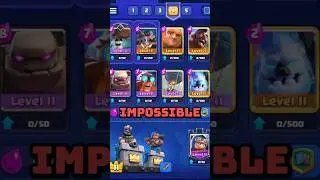 The WORST Deck in Clash Royale #clashroyale