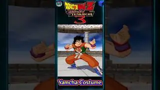 Yamcha Costume (Dragon Ball Z Budokai Tenkaichi 3) #dragonballz #budokaitenkaichi3 #aethersx2