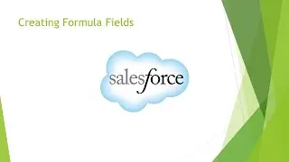 Day 11 Creating Formula Fields