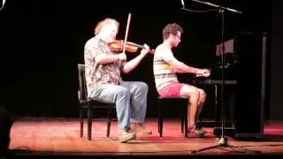 Alasdair Fraser and Scotty Leach