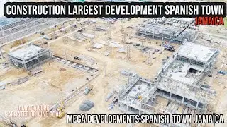 Construction Mega Plaza Spanish Town Jamaica