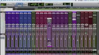 14 Pro Tools Mix Setup Basic Reverb (FX) Aux Sends and Returns