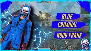 Blue Criminal Bundle Noob Prank || Beast Fang || Free Fire