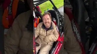 Robert enjoys his second driving experience at Driftland