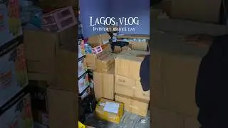 Lagos vlog | inventory restock day for a small business owner in Nigeria
