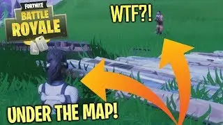 *NEW* FORTNITE UNDER THE MAP GLITCH - TROLLING ENEMIES ON FORTNITE WITH GLITCH (Funny Reactions)