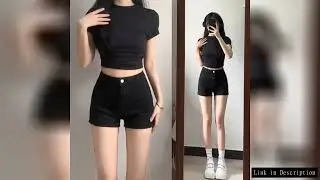 Black Hot Women's Casual Tights Pants Ultra-short High-waisted Slimming Leggings Sexy Petite Summer