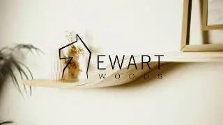 Elevate Your Interior: The Wave  floating Shelf by EWART WOODS