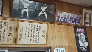 Video of the Uechi ryu Karate Kenseikai Dojo Tomigusku Okinawa / Yoshitsune Senaga 10 dan Uechi ryu