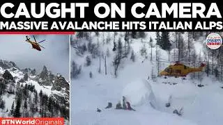 ALPS EMERGENCY: Massive Avalanche Buries Skiers In Courmayeur, Italy | World News